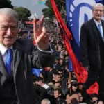 Sali Berisha dhe demokratët në mitingjet e protestës të organizuara nga Partia Demokratike e Shqipërisë
